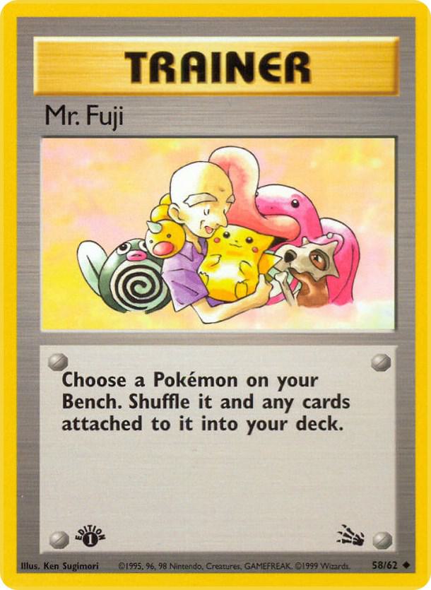 Mr. Fuji - 58/62 | Uncommon | (FO | Fossil)