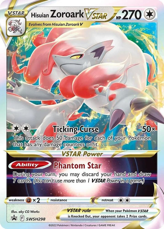 Hisuian Zoroark VSTAR - SWSH298 | Promo | (SWSD | SWSH: Sword & Shield Promo Cards)