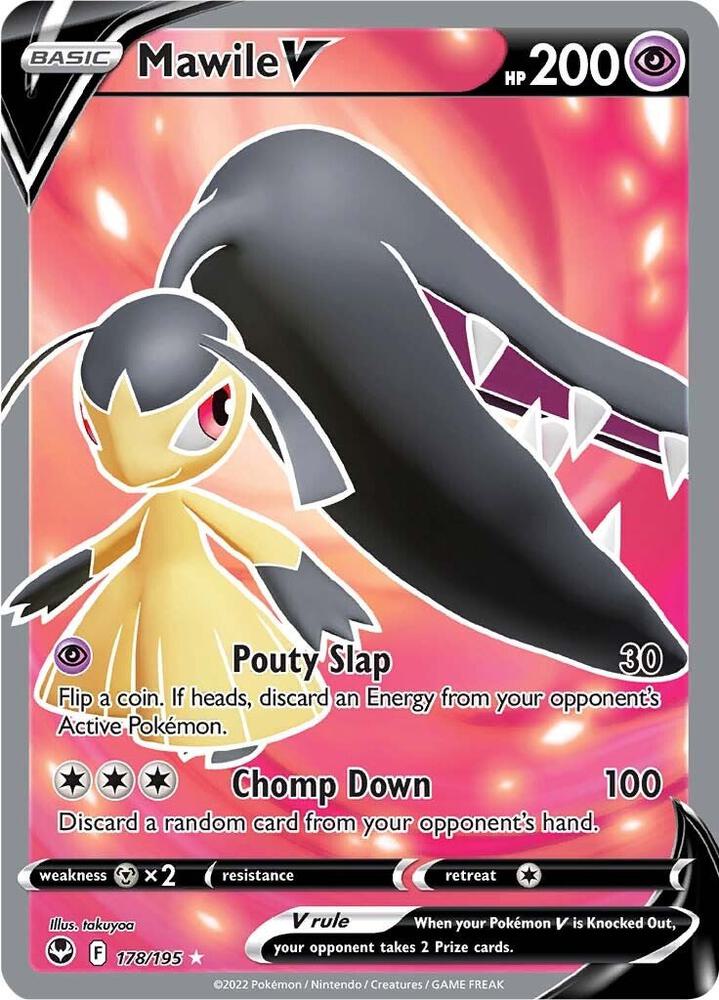 Mawile V (Full Art) - 178/195 | Ultra Rare | (SWSH12 | SWSH12: Silver Tempest)