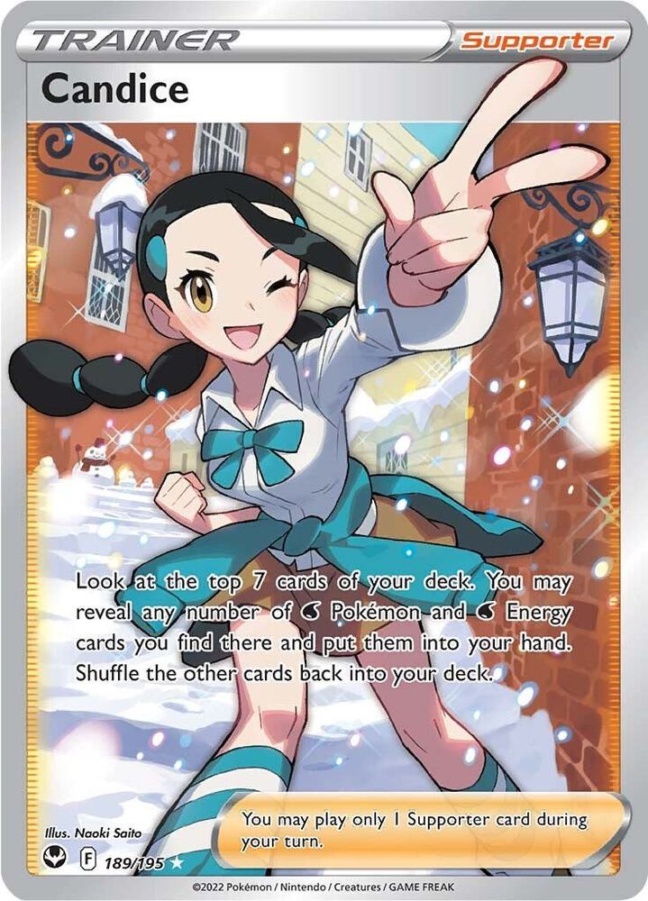 Candice (Full Art) - 189/195 | Ultra Rare | (SWSH12 | SWSH12: Silver Tempest)