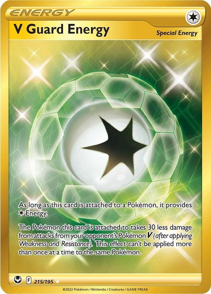 V Guard Energy (Secret) - 215/195 | Secret Rare | (SWSH12 | SWSH12: Silver Tempest)
