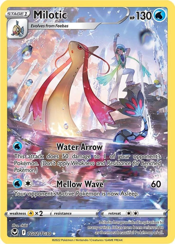 Milotic - TG02/TG30 | Ultra Rare | (SWSH12: TG | SWSH12: Silver Tempest Trainer Gallery)