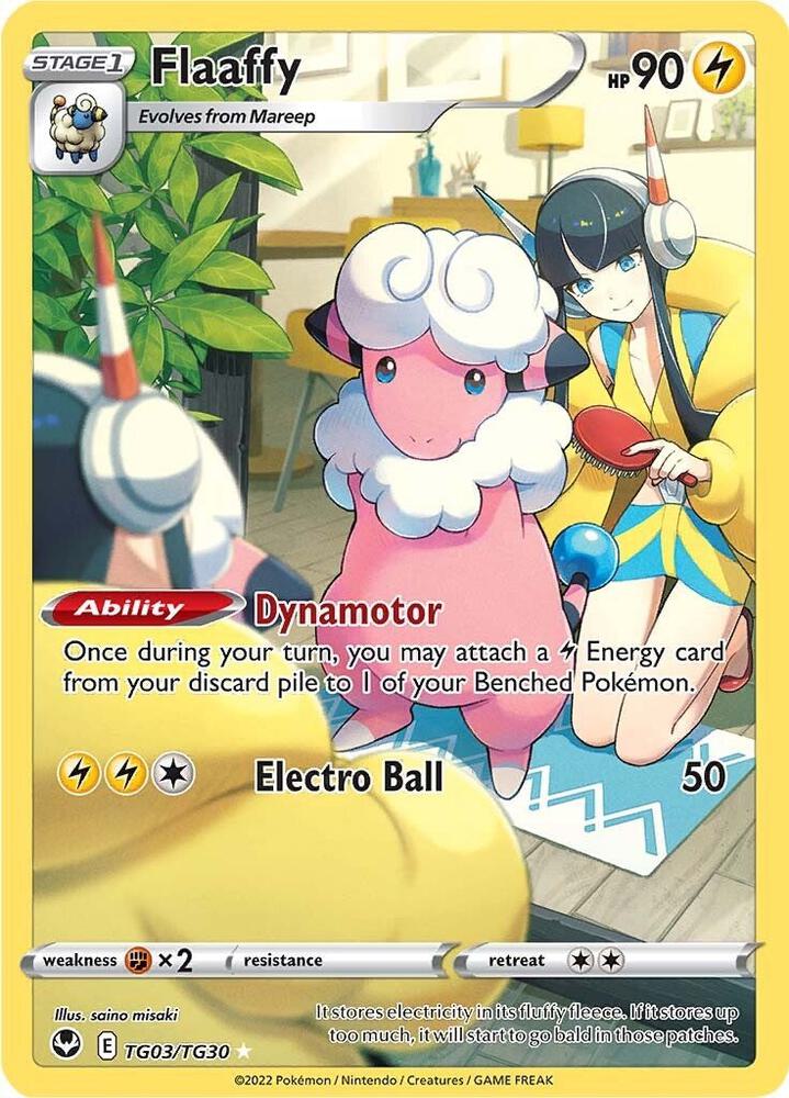 Flaaffy - TG03/TG30 | Ultra Rare | (SWSH12: TG | SWSH12: Silver Tempest Trainer Gallery)