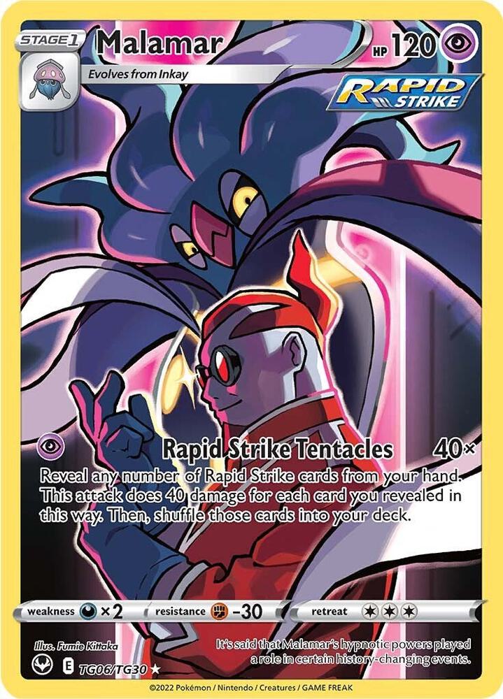 Malamar - TG06/TG30 | Ultra Rare | (SWSH12: TG | SWSH12: Silver Tempest Trainer Gallery)