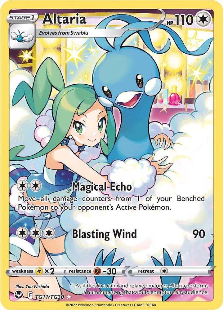 Altaria - TG11/TG30 | Ultra Rare | (SWSH12: TG | SWSH12: Silver Tempest Trainer Gallery)