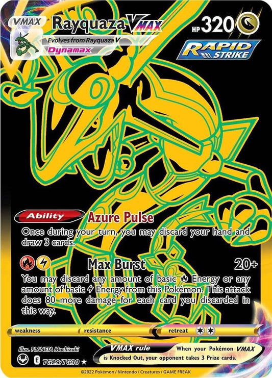Rayquaza VMAX (Secret) | Secret Rare | (SWSH12: TG | SWSH12: Silver Tempest Trainer Gallery)