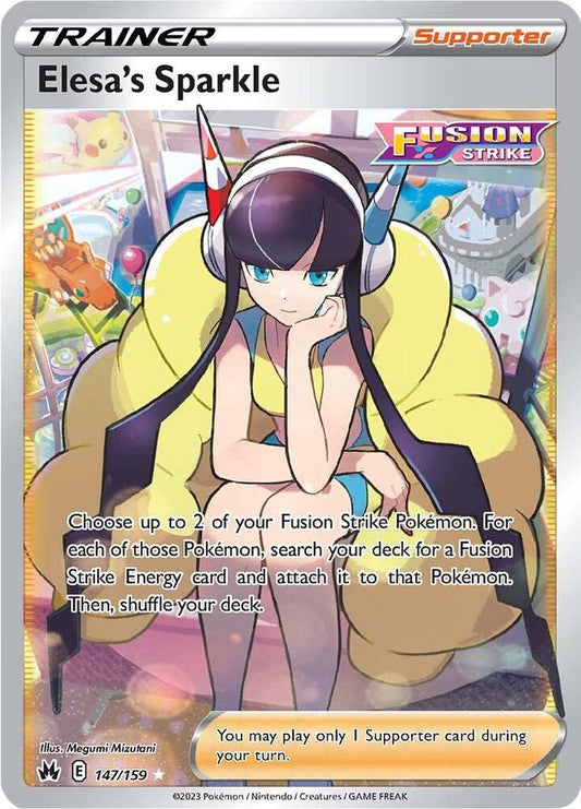 Elesa's Sparkle (Full Art) - 147/159 | Ultra Rare | (CRZ | SWSH: Crown Zenith)
