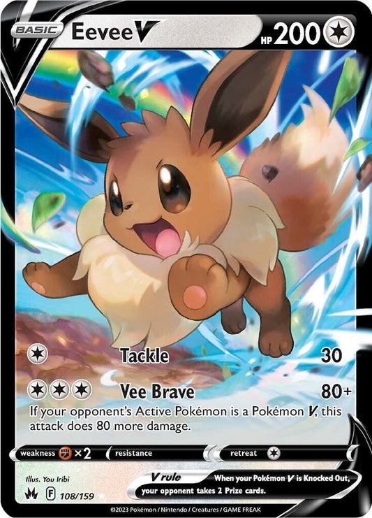 Eevee V - 108/159 | Ultra Rare | (CRZ | SWSH: Crown Zenith)