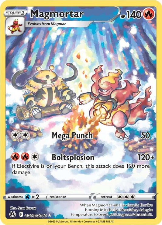 Magmortar - GG03/GG70 | Ultra Rare | (CRZ:GG | SWSH: Crown Zenith: Galarian Gallery)