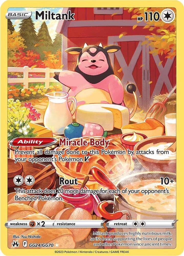 Miltank - GG24/GG70 | Ultra Rare | (CRZ:GG | SWSH: Crown Zenith: Galarian Gallery)