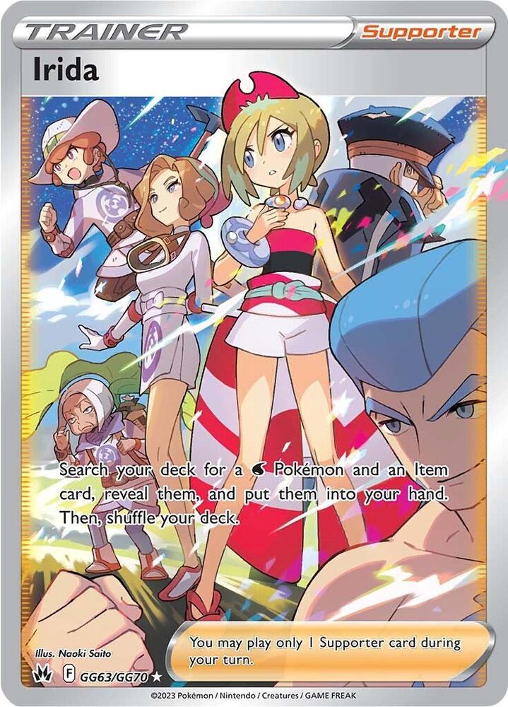 Irida - GG63/GG70 | Ultra Rare | (CRZ:GG | SWSH: Crown Zenith: Galarian Gallery)