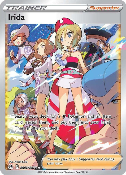Irida - GG63/GG70 | Ultra Rare | (CRZ:GG | SWSH: Crown Zenith: Galarian Gallery)