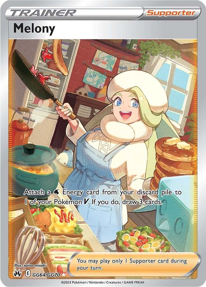Melony - GG64/GG70 | Ultra Rare | (CRZ:GG | SWSH: Crown Zenith: Galarian Gallery)