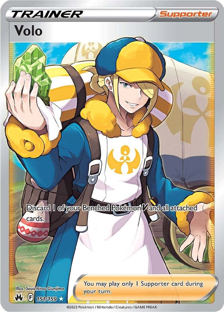 Volo (Full Art) - 151/159 | Ultra Rare | (CRZ | SWSH: Crown Zenith)