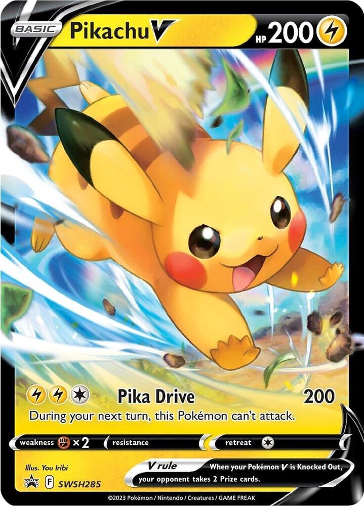 Pikachu V - SWSH285 | Promo | (SWSD | SWSH: Sword & Shield Promo Cards)