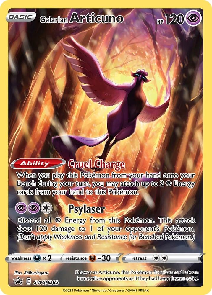 Galarian Articuno - SWSH282 | Promo | (SWSD | SWSH: Sword & Shield Promo Cards)