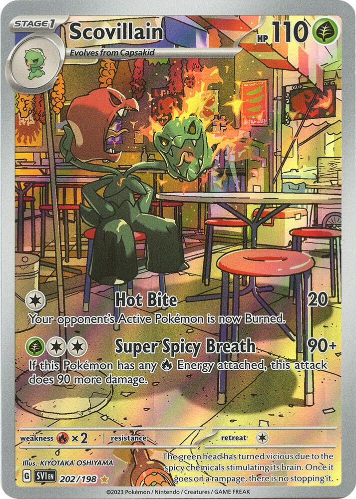 Scovillain - 202/198 | Illustration Rare | (SVI | SV01: Scarlet & Violet Base Set)