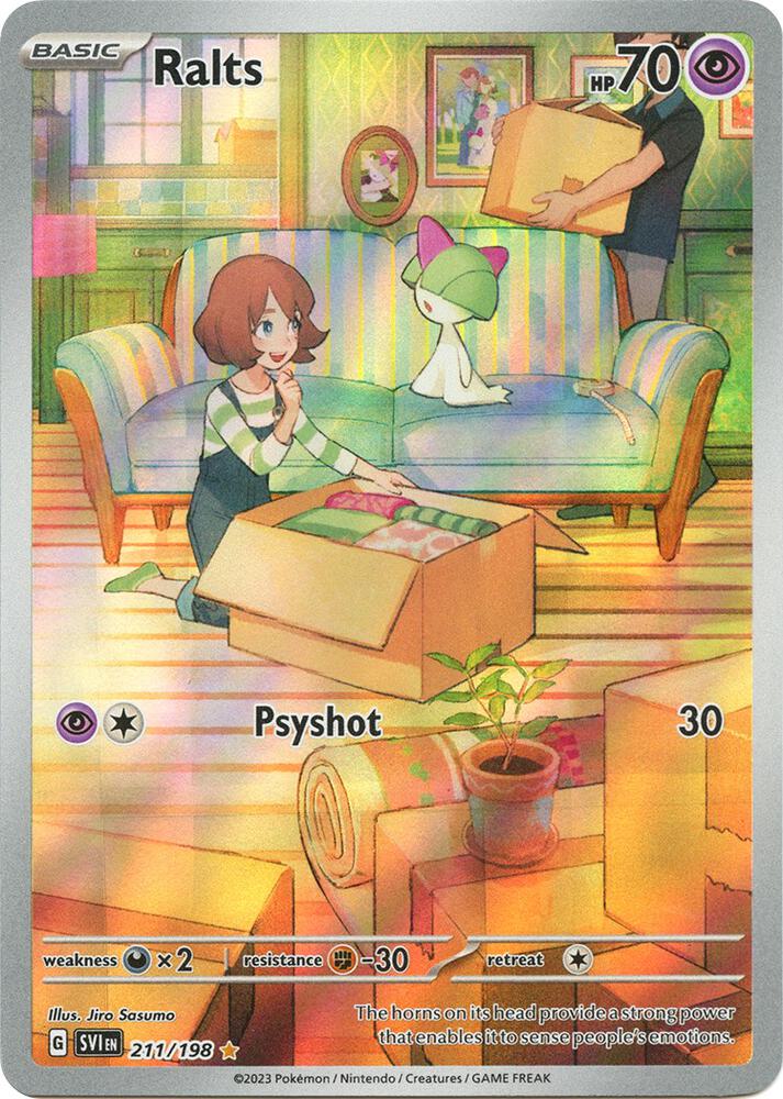Ralts - 211/198 | Illustration Rare | (SVI | SV01: Scarlet & Violet Base Set)