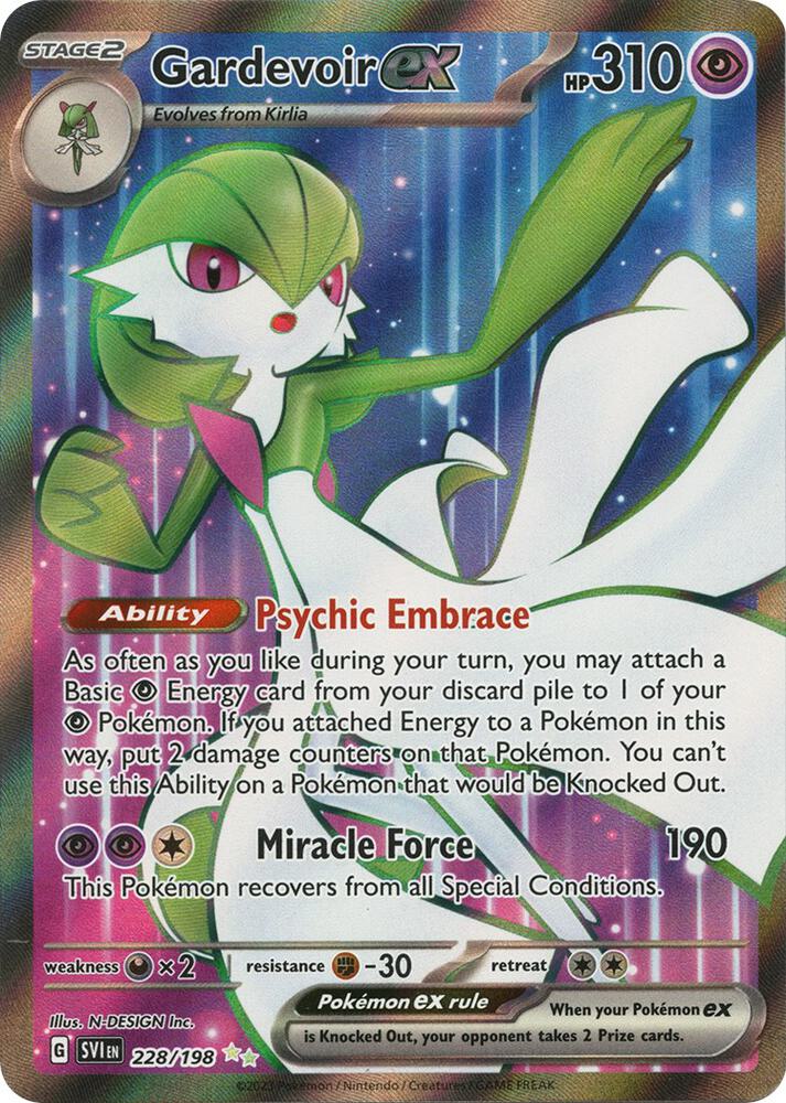 Gardevoir ex - 228/198 | Ultra Rare | (SVI | SV01: Scarlet & Violet Base Set)