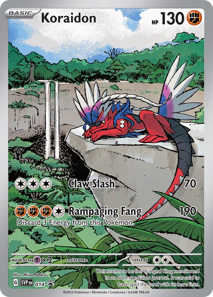 Koraidon - 014 | Promo | (SVP | SV: Scarlet & Violet Promo Cards)