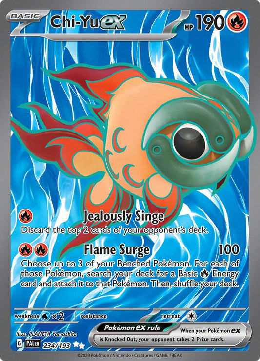 Chi-Yu ex - 234/193 | Ultra Rare | (PAL | SV02: Paldea Evolved)