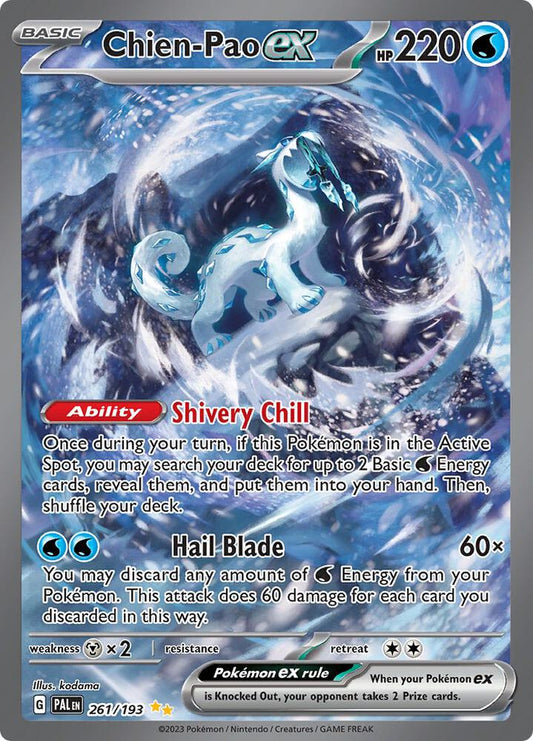 Chien-Pao ex - 261/193 | Special Illustration Rare | (PAL | SV02: Paldea Evolved)