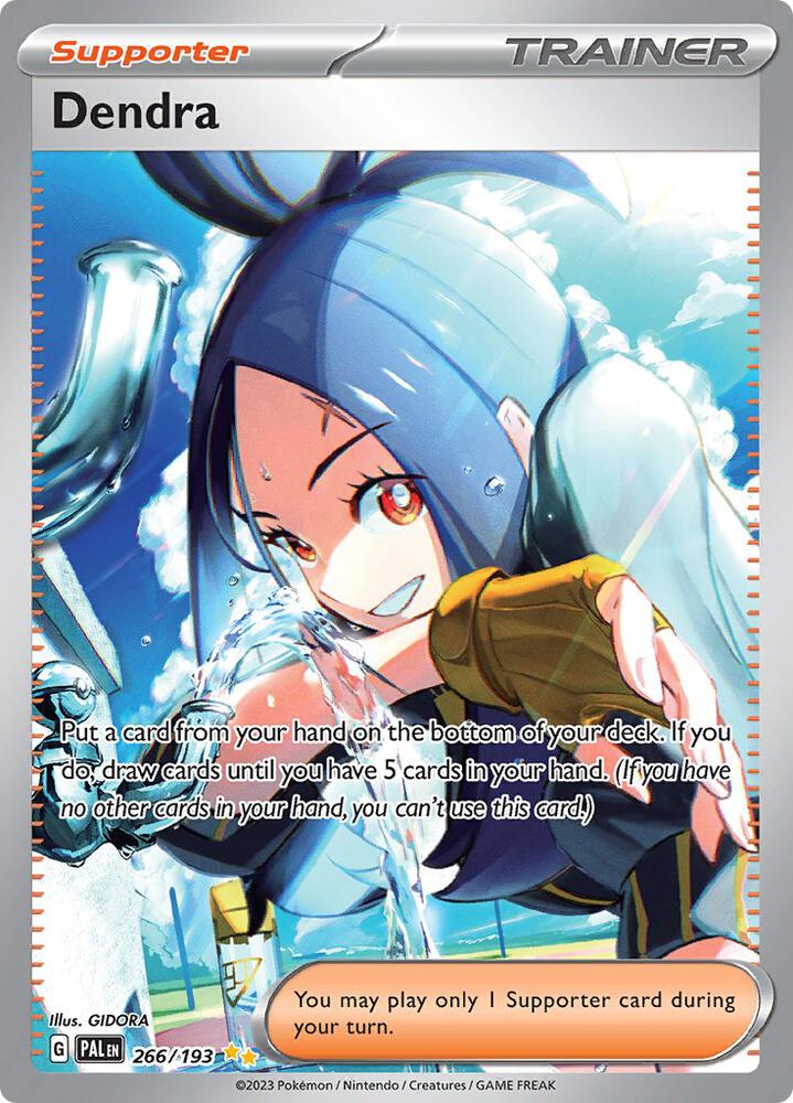 Dendra - 266/193 | Special Illustration Rare | (PAL | SV02: Paldea Evolved)