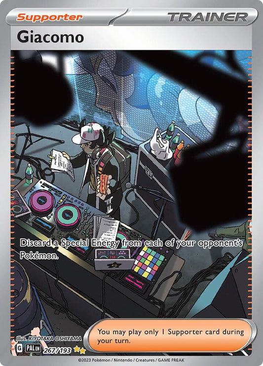 Giacomo - 267/193 | Special Illustration Rare | (PAL | SV02: Paldea Evolved)