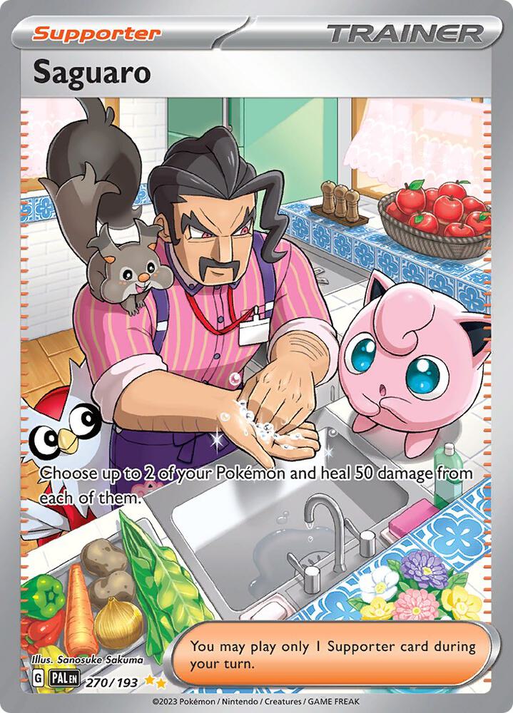 Saguaro - 270/193 | Special Illustration Rare | (PAL | SV02: Paldea Evolved)
