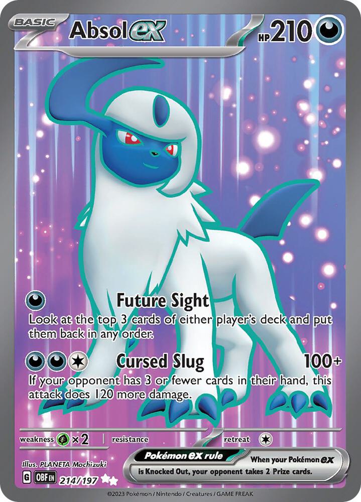 Absol ex - 214/197 | Ultra Rare | (OBF | SV03: Obsidian Flames)