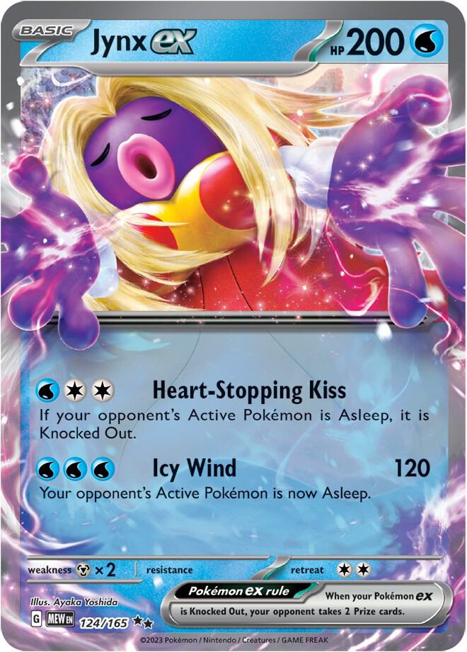 Jynx ex - 124/165 | Double Rare | (MEW | SV: Scarlet & Violet 151)