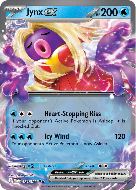 Jynx ex - 124/165 | Double Rare | (MEW | SV: Scarlet & Violet 151)