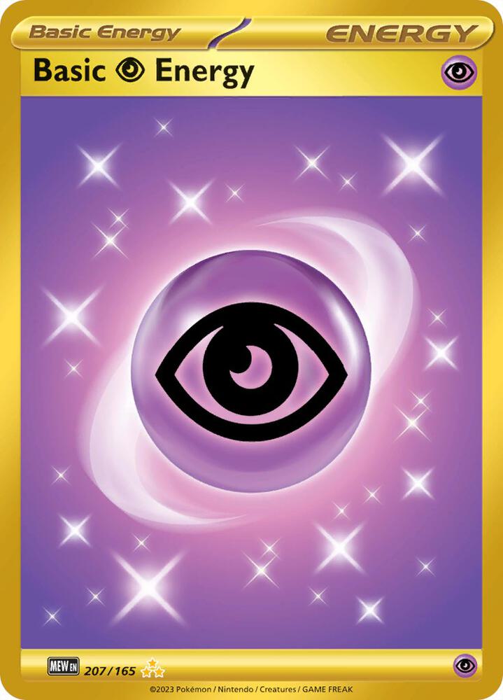 Basic Psychic Energy - 207/165 | Hyper Rare | (MEW | SV: Scarlet & Violet 151)