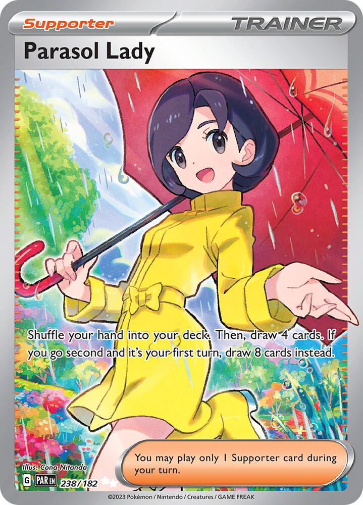 Parasol Lady - 238/182 | Ultra Rare | (PAR | SV04: Paradox Rift)