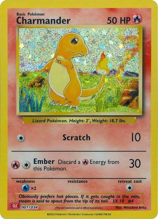 Charmander - 001/034 | Classic Collection | (CL | Trading Card Game Classic)