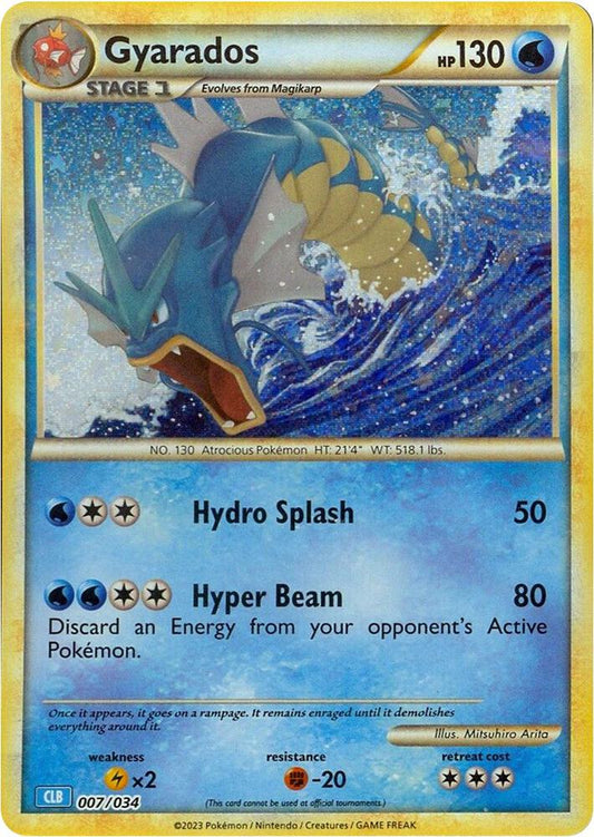 Gyarados - 007/034 | Classic Collection | (CL | Trading Card Game Classic)