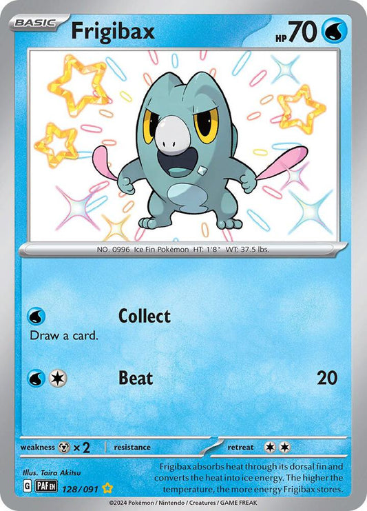Frigibax - 128/091 | Shiny Rare | (PAF | SV: Paldean Fates)