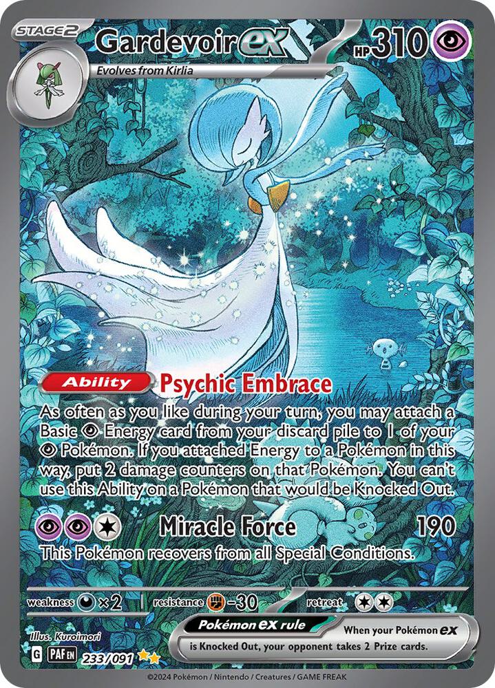 Gardevoir ex - 233/091 | Special Illustration Rare | (PAF | SV: Paldean Fates)