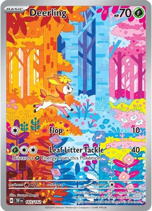Deerling - 165/162 | Illustration Rare | (TEF | SV05: Temporal Forces)