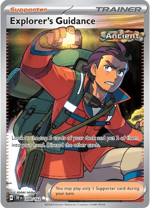 Explorer's Guidance - 200/162 | Ultra Rare | (TEF | SV05: Temporal Forces)