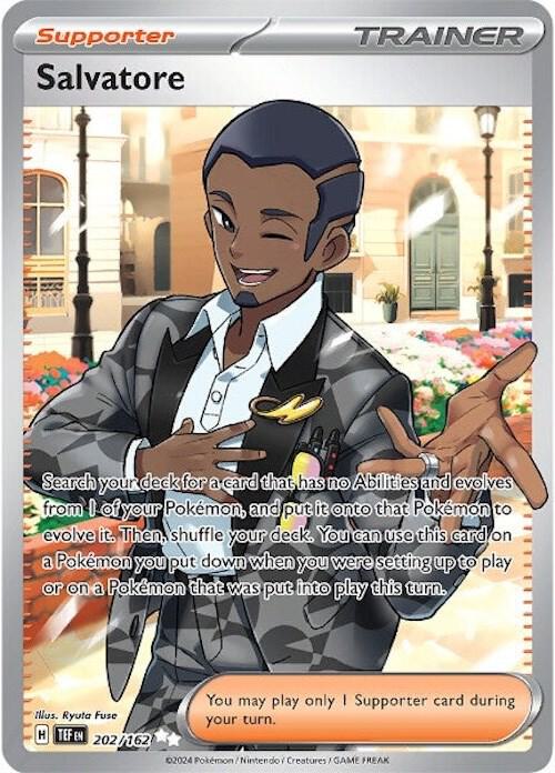 Salvatore - 202/162 | Ultra Rare | (TEF | SV05: Temporal Forces)