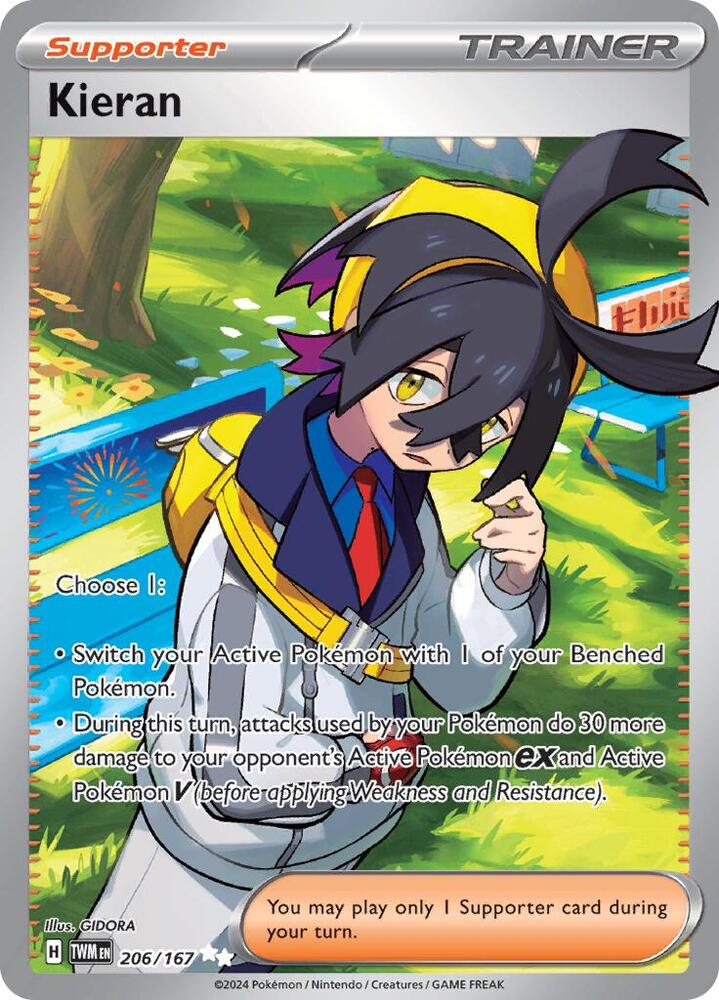 Kieran - 206/167 | Ultra Rare | (TWM | SV06: Twilight Masquerade)