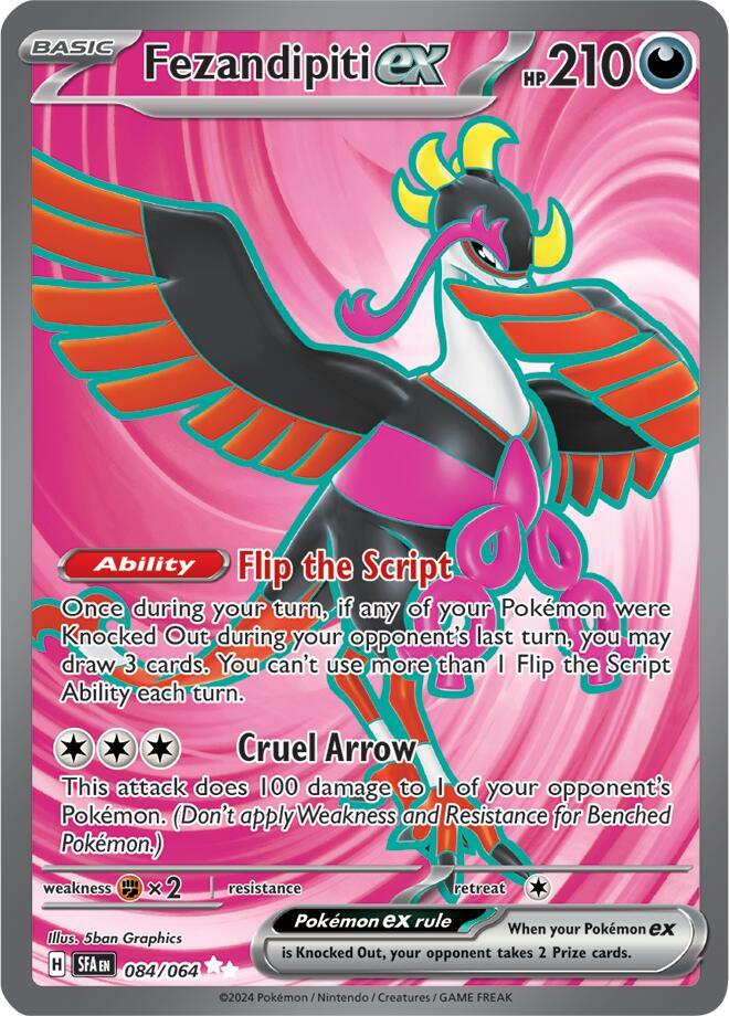 Fezandipiti ex - 084/064 | Ultra Rare | (SFA | SV: Shrouded Fable)