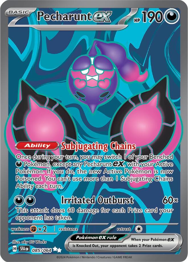 Pecharunt ex - 085/064 | Ultra Rare | (SFA | SV: Shrouded Fable)