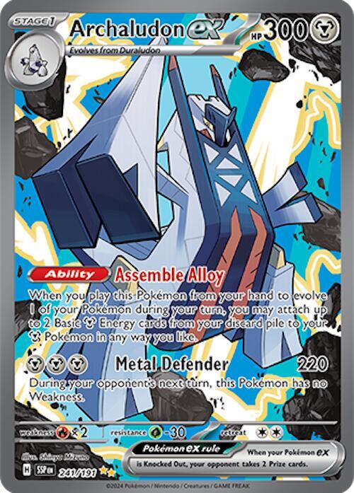 Archaludon ex - 241/191 | Special Illustration Rare | (SSP | SV08: Surging Sparks)