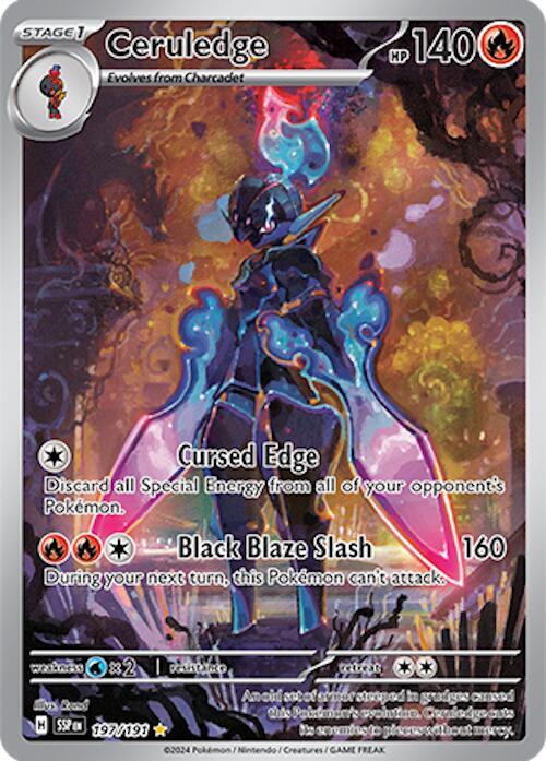Ceruledge - 197/191 | Illustration Rare | 197/191 | (SSP | SV08: Surging Sparks)