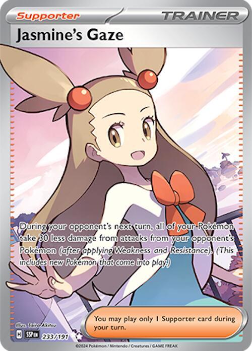 Jasmine's Gaze - 233/191 | Ultra Rare | (SSP | SV08: Surging Sparks)