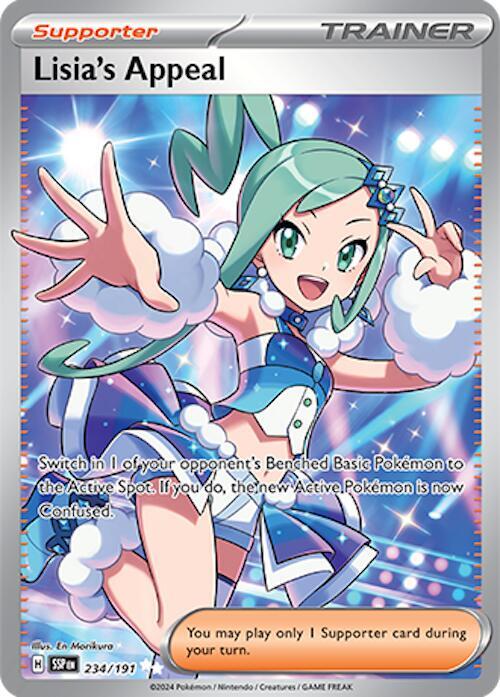 Lisia's Appeal - 234/191 | Ultra Rare | (SSP | SV08: Surging Sparks)
