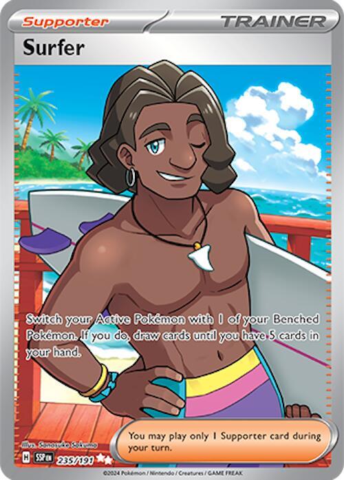 Surfer - 235/191 | Ultra Rare | (SSP | SV08: Surging Sparks)