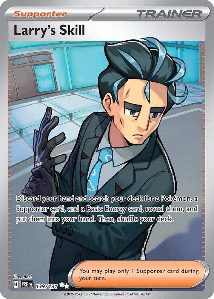 Larry's Skill - 139/131 | Ultra Rare | (PRE | SV: Prismatic Evolutions)